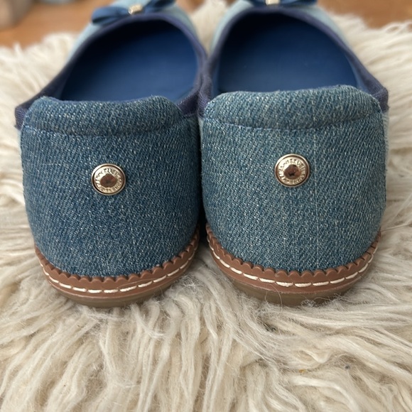 Anne Klein Emerald Denim ballet Flats 6.5 - Picture 11 of 13